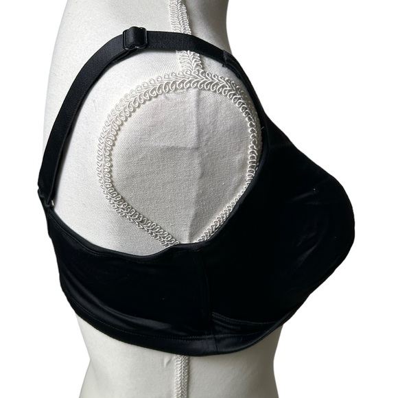 PLAYTEX 18 hour black smoothing minimizer wirefree bra 36DDD style 4697 NWOT - Picture 4 of 7